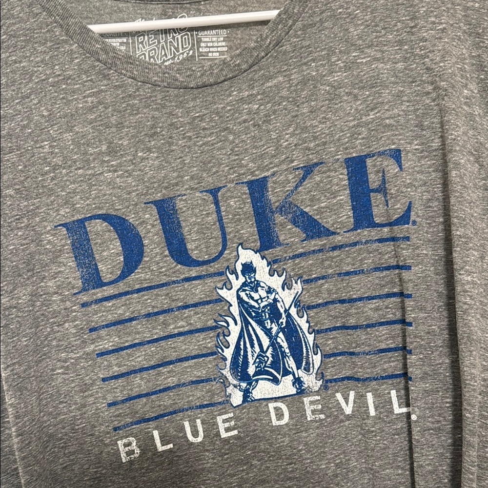 Duke Blue Devil Gray T-Shirt